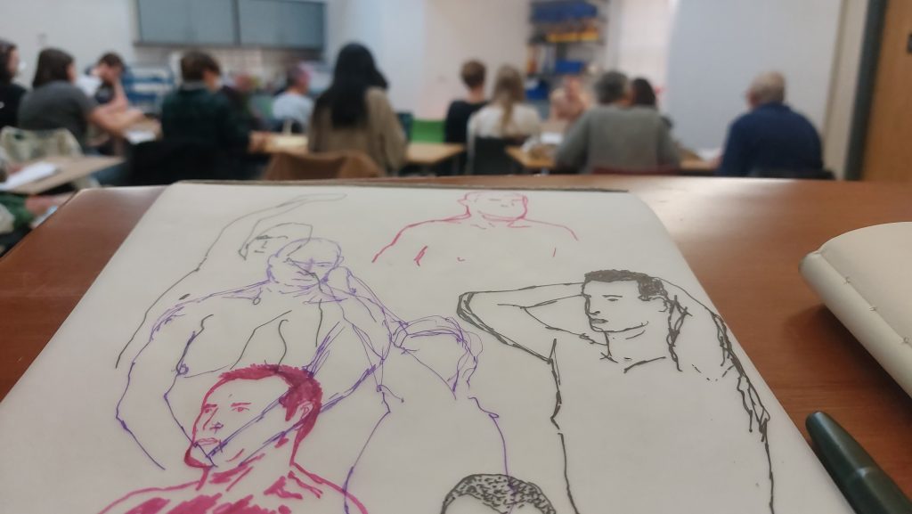 Promotional image for Life Drawing with The Marra Project at Hartlepool Art Gallery
